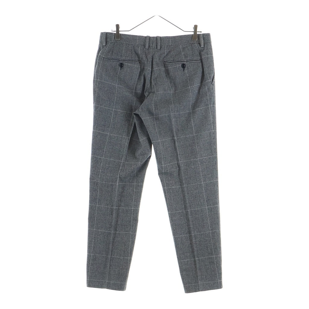 DOLCE & GABBANA(ドルチェアンドガッバーナ) グレンチェック ウールテーラードジャケット スラックスパンツ セットアップスーツ グレー