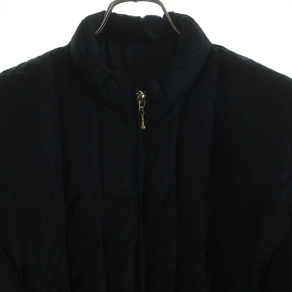 MONCLER(モンクレール) ジップアップ ミドル ナイロン ダウンコート ジャケット レディース ブラック 220-093-45344-00