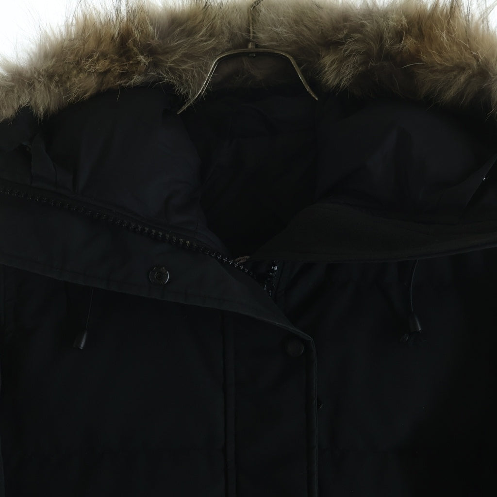 CANADA GOOSE(カナダグース) SHELBURNE PARKA シェルバーンパーカ ファーフーデッド ダウンコート ジャケット レディース ブラック 3802LA