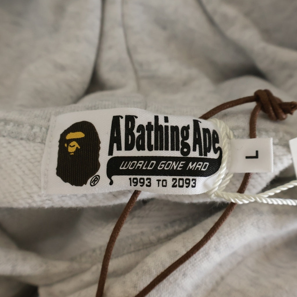 A BATHING APE(アベイシングエイプ) ×UNION PULLOVER HOODIE プルオーバーフーディー グレー 001PPH731907C