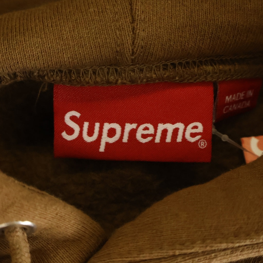 SUPREME(シュプリーム) 23SS WORLDWIDE HOODED SWEATSHIRT ワールドワイドフーディ スウェットシャツ ブラウン