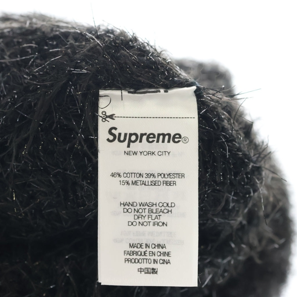 SUPREME(シュプリーム) 23SS SPARKLE BEANIE スパークルビーニー ニット帽 帽子 ブラック