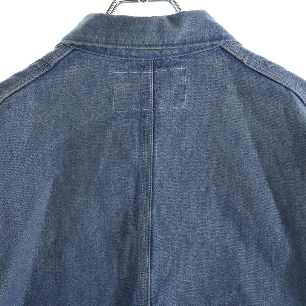 RRL(ダブルアールエル) ENGINEER COAT DENIM COVERALL エンジニアコート デニムカバーオール インディゴ