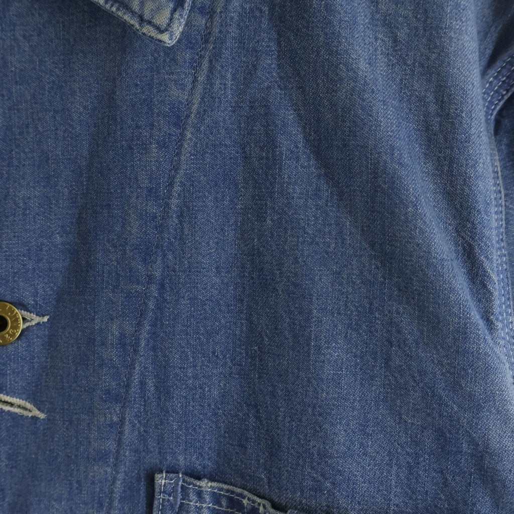 RRL(ダブルアールエル) ENGINEER COAT DENIM COVERALL エンジニアコート デニムカバーオール インディゴ