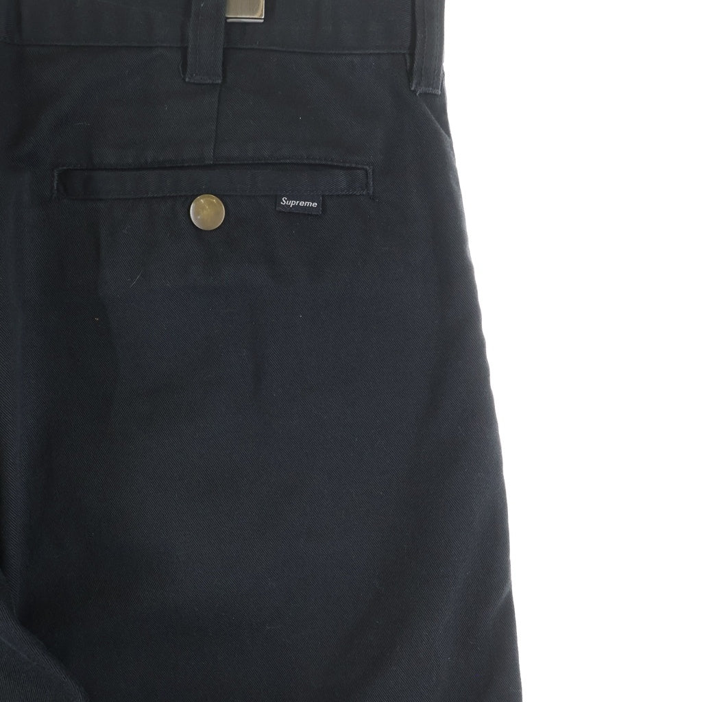 SUPREME(シュプリーム) 18AW Dragon Work Pant ドラゴンエンブロイダリー ワークパンツ ブラック