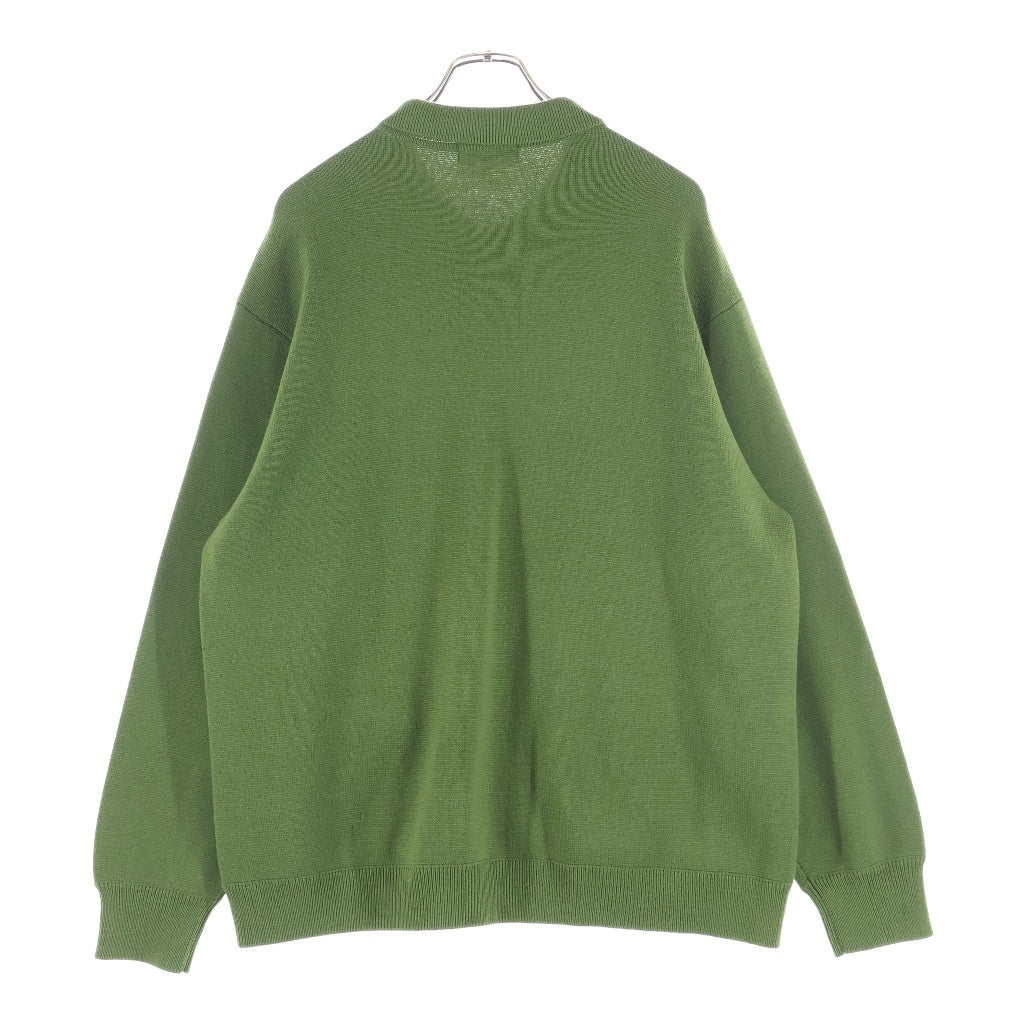 SUPREME(シュプリーム) 21SS Cow Print Cardigan カウ プリント ウール ニットカーディガン ホワイト/グリーン