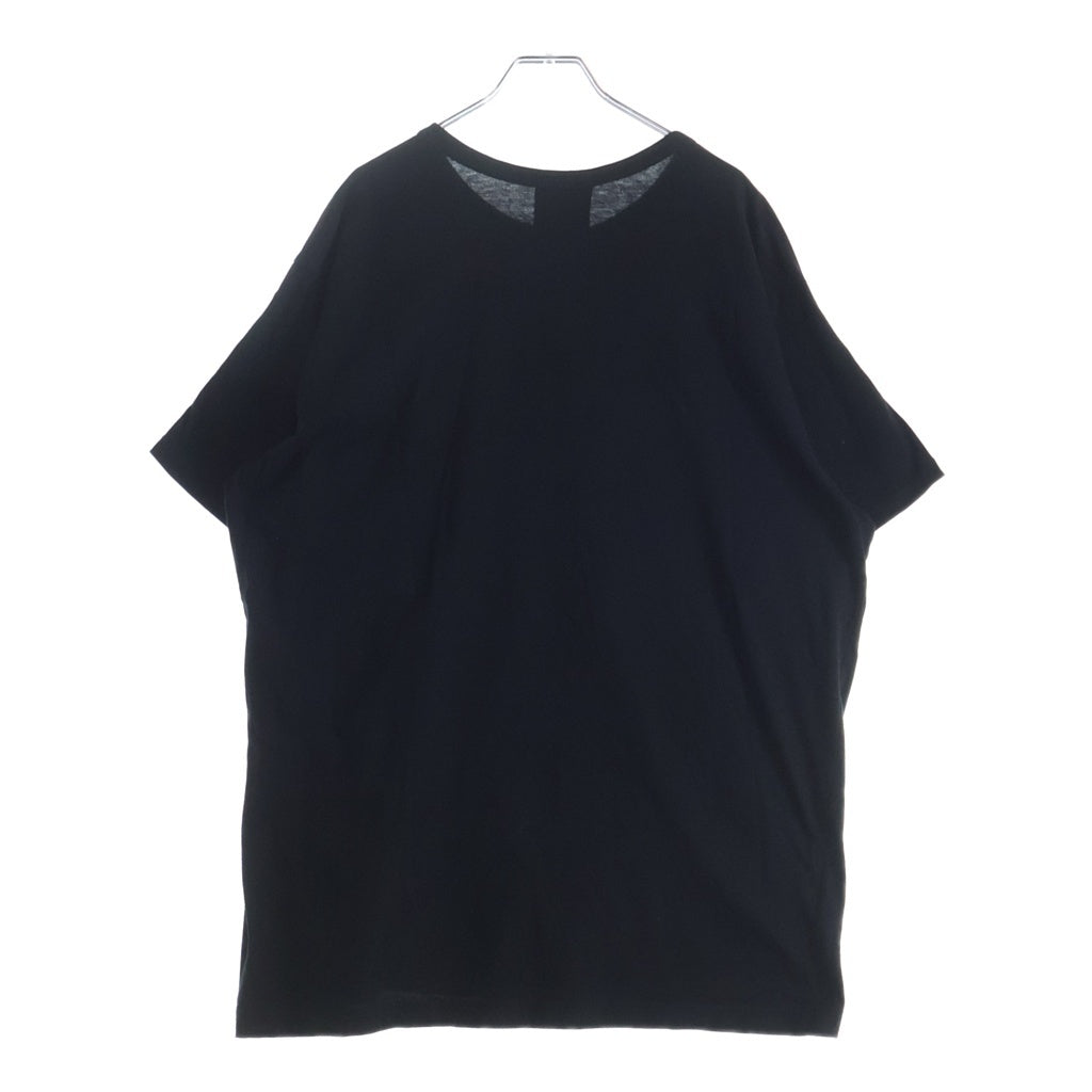 BLACK Scandal Yohji Yamamoto(ブラックスキャンダルヨウジヤマモト) 22SS ×MEDICOM TOY ×内田すずめ ×老月ミカ PATCH T-SHIRT クルーネック半袖Tシャツ カットソー ブラック HG-T43-989