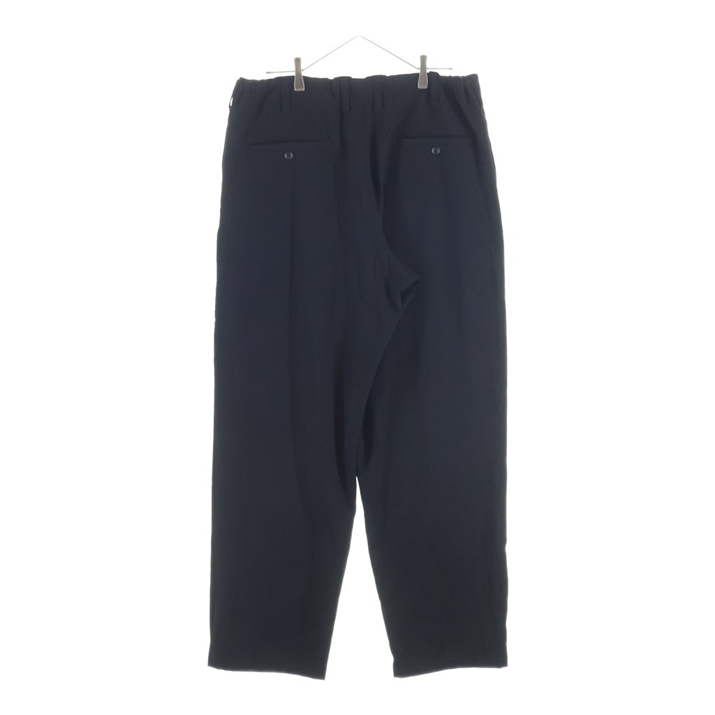 Yohji Yamamoto POUR HOMME(ヨウジヤマモト プールオム) 18SS ウールギャバ 定番ヒモパンツ ブラック HW-P10-100