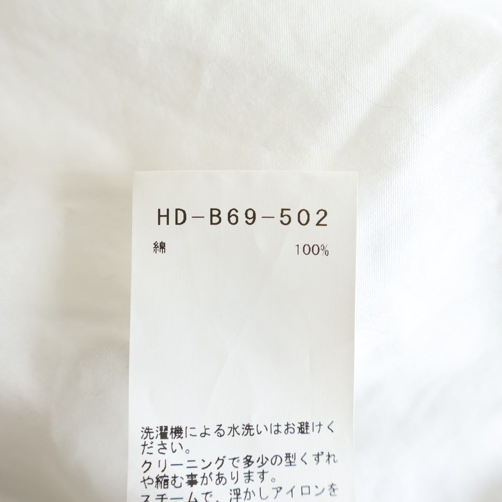 Yohji Yamamoto POUR HOMME(ヨウジヤマモト プールオム) 21AW ×内田すずめ 今宵椿 グラフィックプリント 長袖シャツ ホワイト HD-B69-502