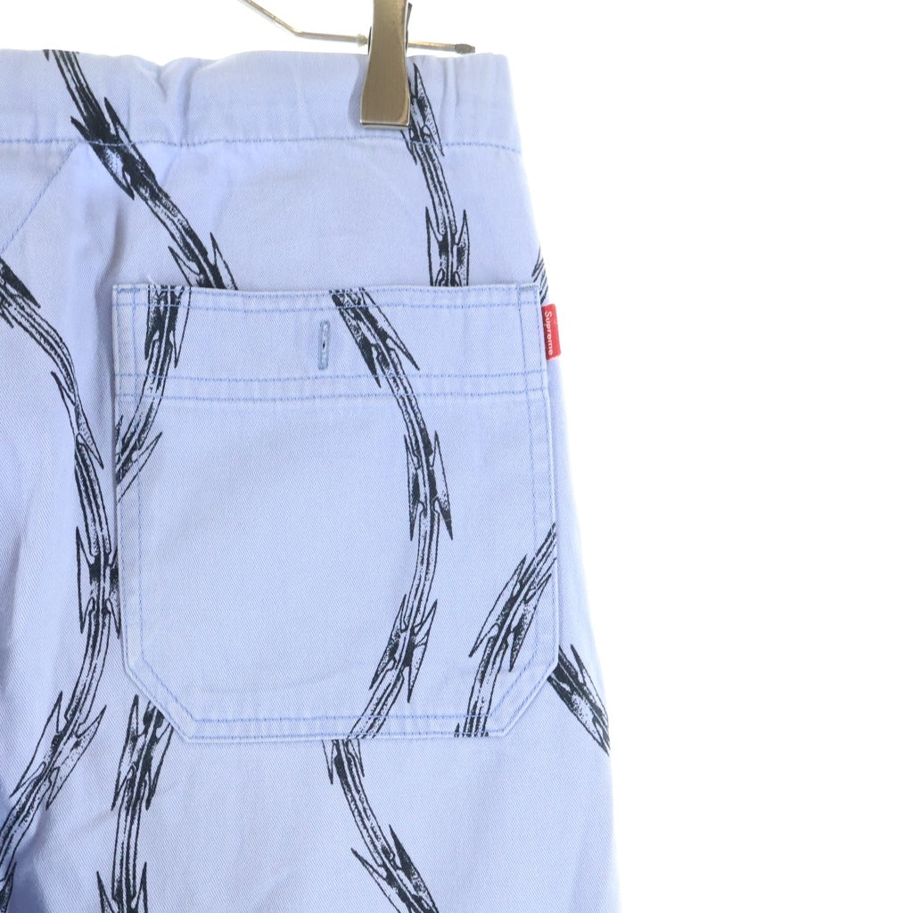 SUPREME(シュプリーム) 15AW Razorwire Pant レイザーワイヤー イージー ジョガーパンツ ブルー