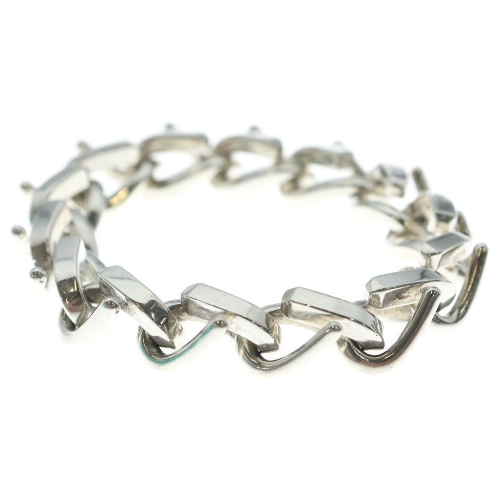 TIFFANY & Co.(ティファニー) FORGE LARGE LINK フォージラージリンク ブレスレッド シルバー