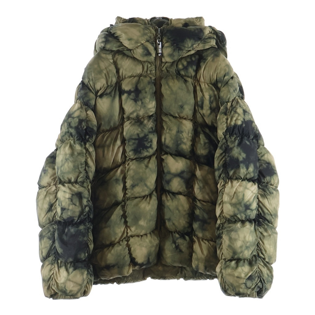 DIESEL(ディーゼル) W-RALLE JACKET タイダイ柄 Wラール 中綿 ジャケット グリーン A06215 0DGAN
