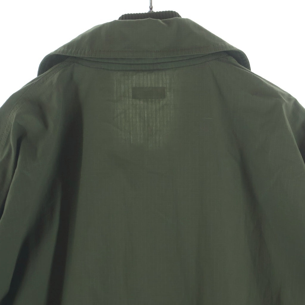 kolor BEACON(カラービーコン) 24SS RIPSTOP MILITARY BLOUSON JACKET リップストップ ミリタリー ブルゾン ジャケット カーキ 24SBM-G05142