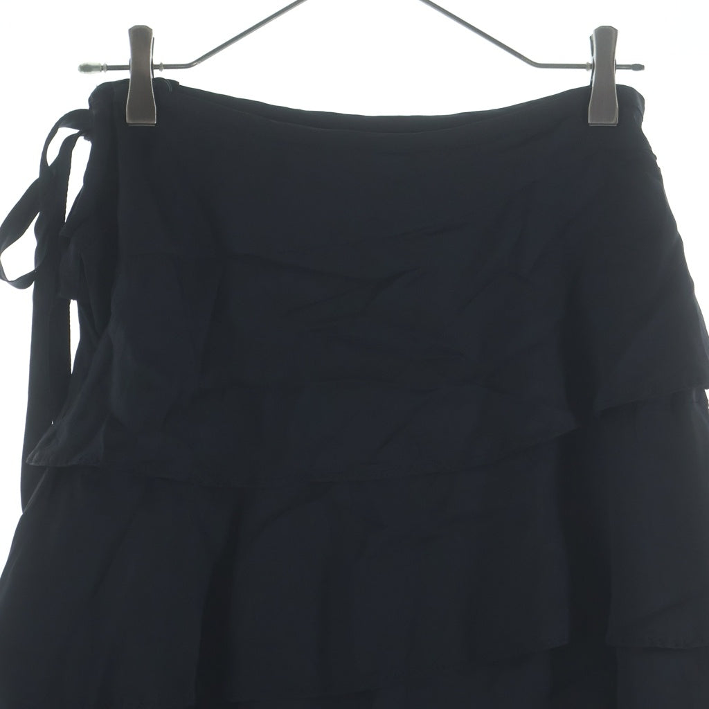 tricot COMME des GARCONS(トリコ コム デ ギャルソン) 07AW AD2007 キュプラ ティアード スカート レディース ブラック TT-S019