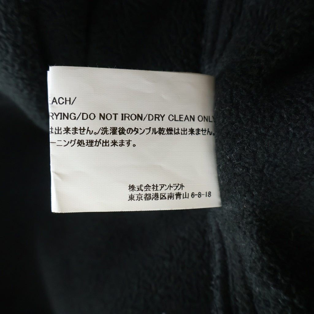 READY MADE(レディメイド) FLEECE JACKET ナイロン 中綿キルティング フリースジャケット グリーン/ブラック RE-PO-BL-00-00-110