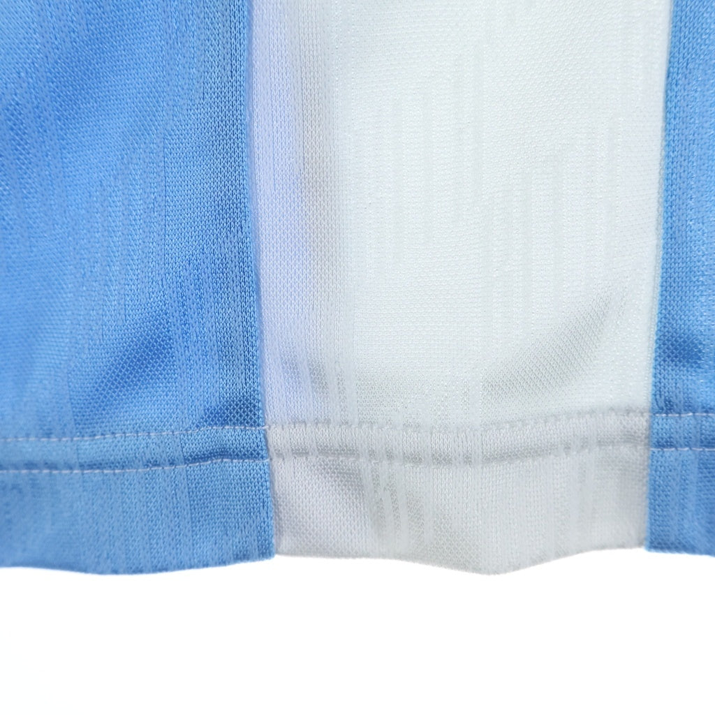 adidas(アディダス) 25SS×KITH FOOTBALL ESPN JERSEY キス フットボール ジャージ プルオーバー 半袖ゲームTシャツ カットソー ホワイト/ブルー JF3233