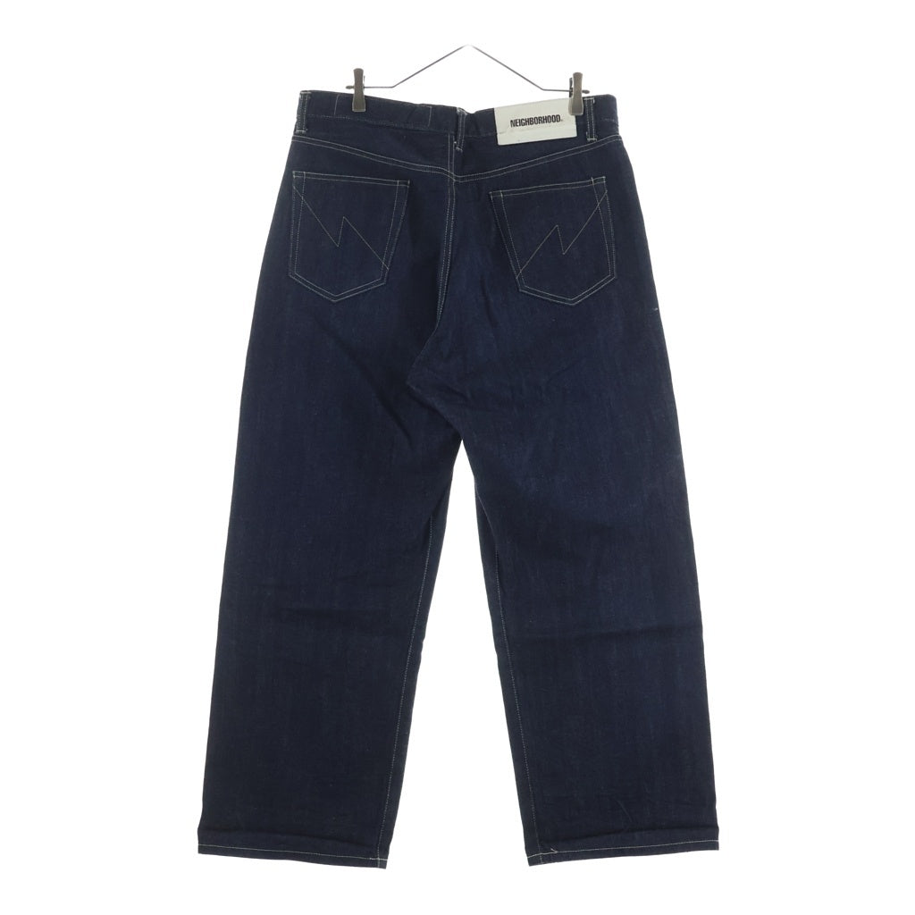 NEIGHBORHOOD(ネイバーフッド) 24SS RIGID DENIM DP WIDE PANTS リジッド デニム ワイドパンツ インディゴ 241XBNH-PTM01