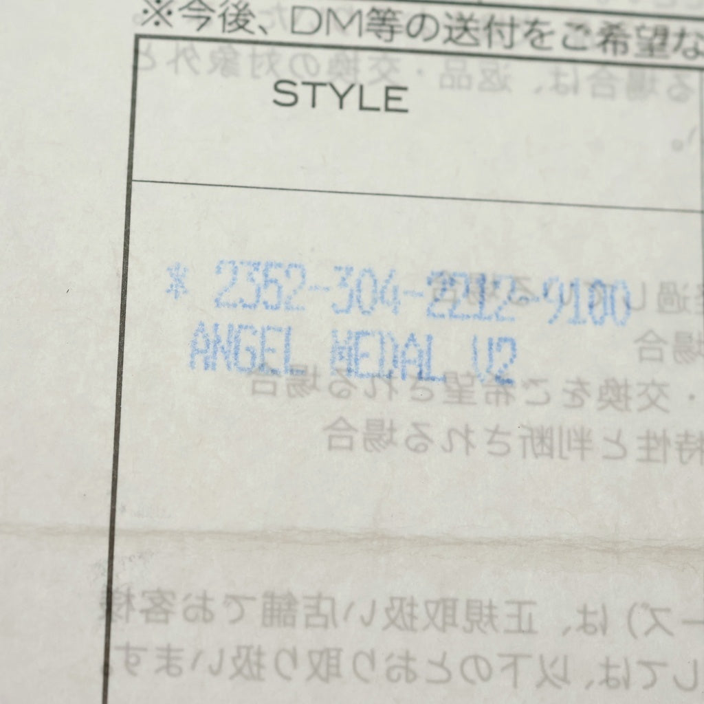 CHROME HEARTS(クロムハーツ) CHRM ANGL MDL V2 エンジェルメダルチャーム ペンダントトップ シルバーBCA229