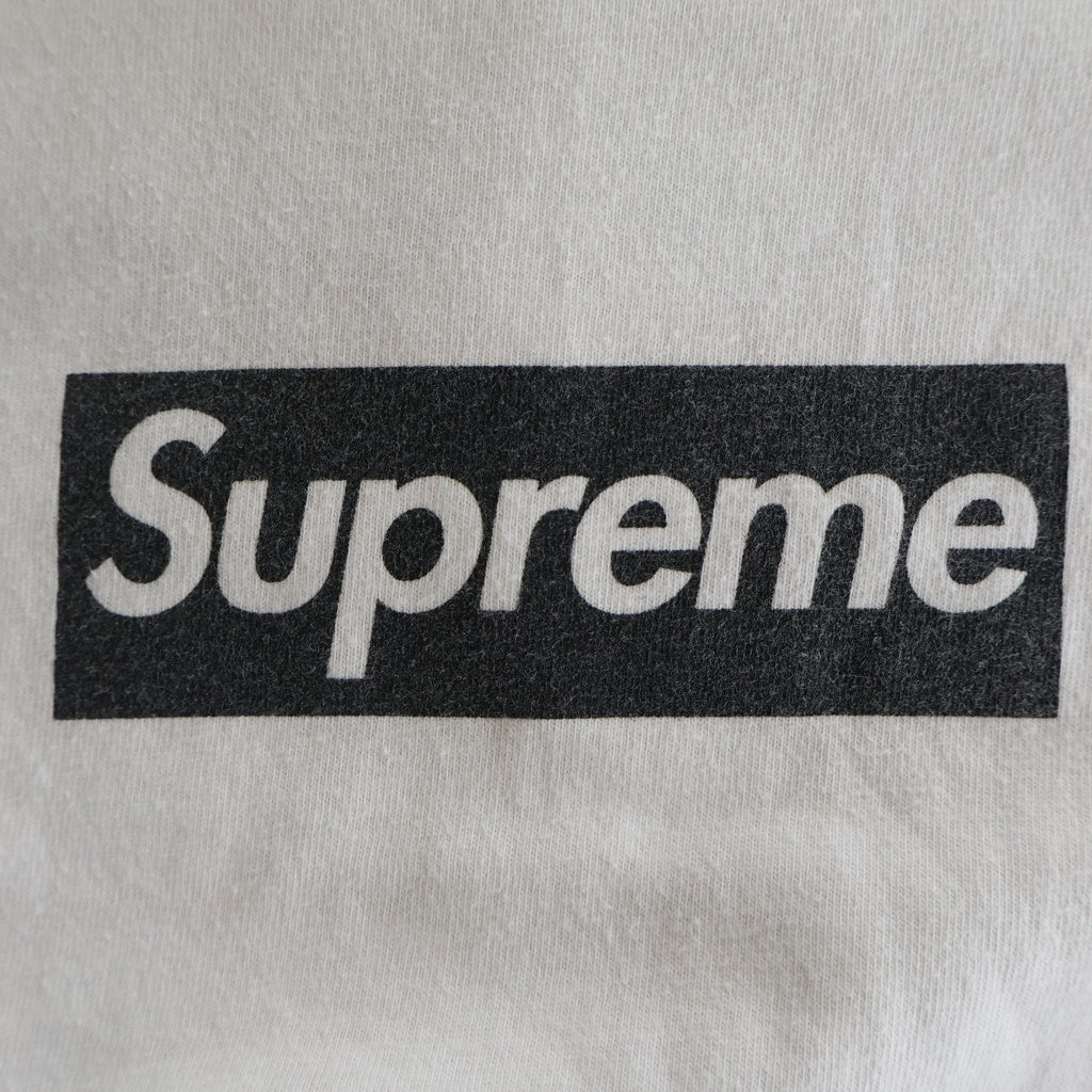 SUPREME(シュプリーム) 16SS PARIS BOX LOGO TEE パリOPEN記念 ボックスロゴ 半袖Tシャツ カットソー ホワイト