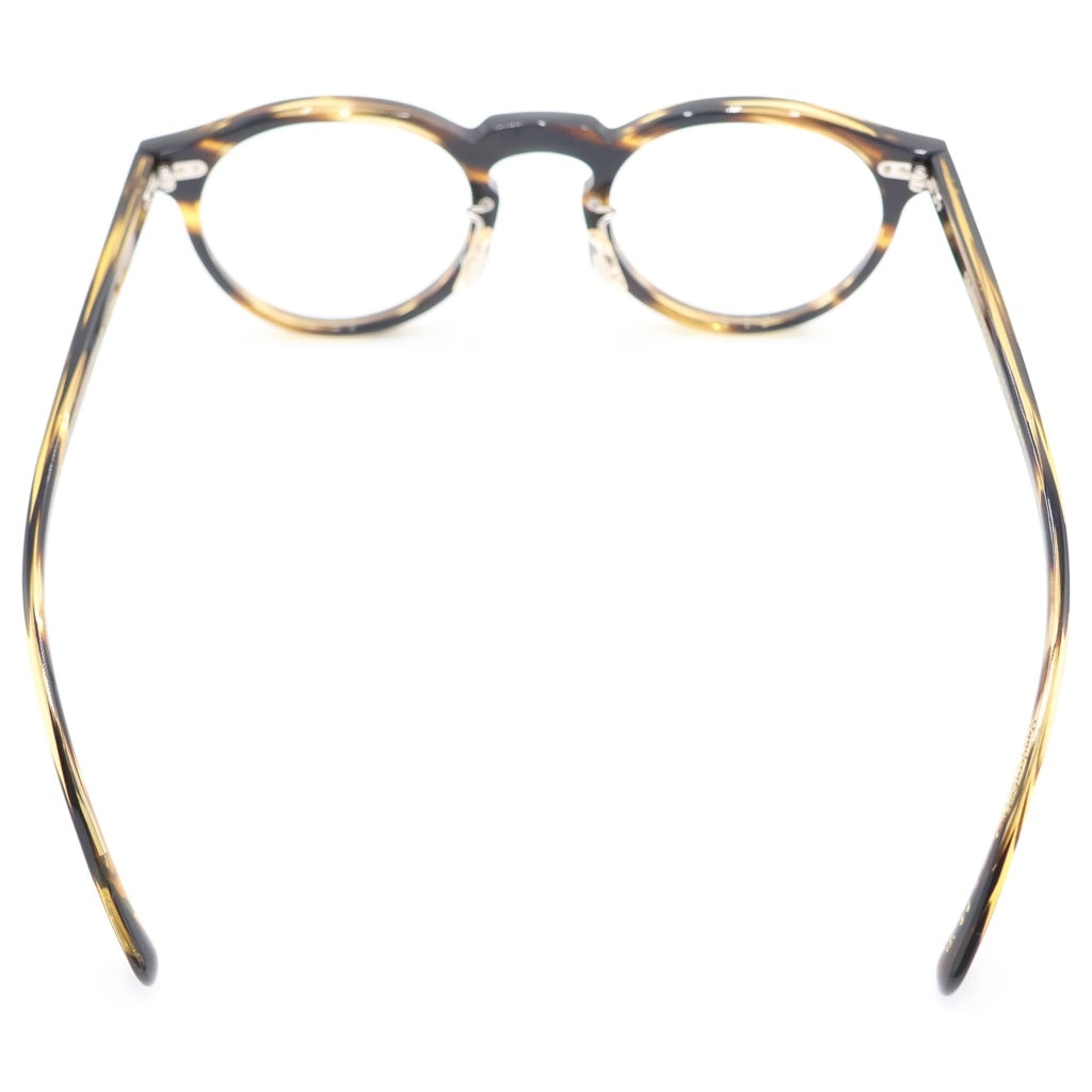 OLIVER PEOPLES(オリバーピープルズ) GREGORY PECK-F グレゴリーペック ボストンフレーム クリアレンズ サングラス メガネ イエロー OV5186F