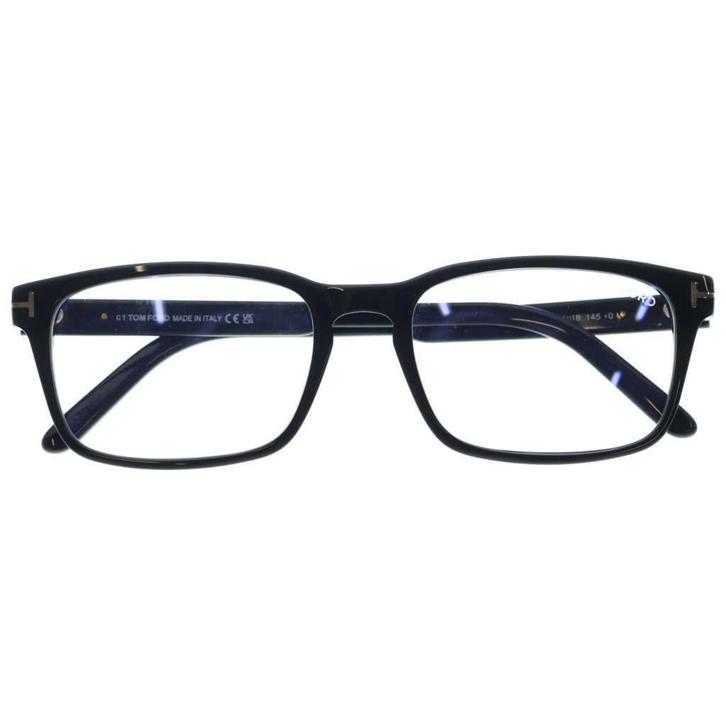 TOM FORD(トムフォード) TF5938-B アジアンフィット スクエアフレーム クリアレンズ サングラス メガネ ブラック