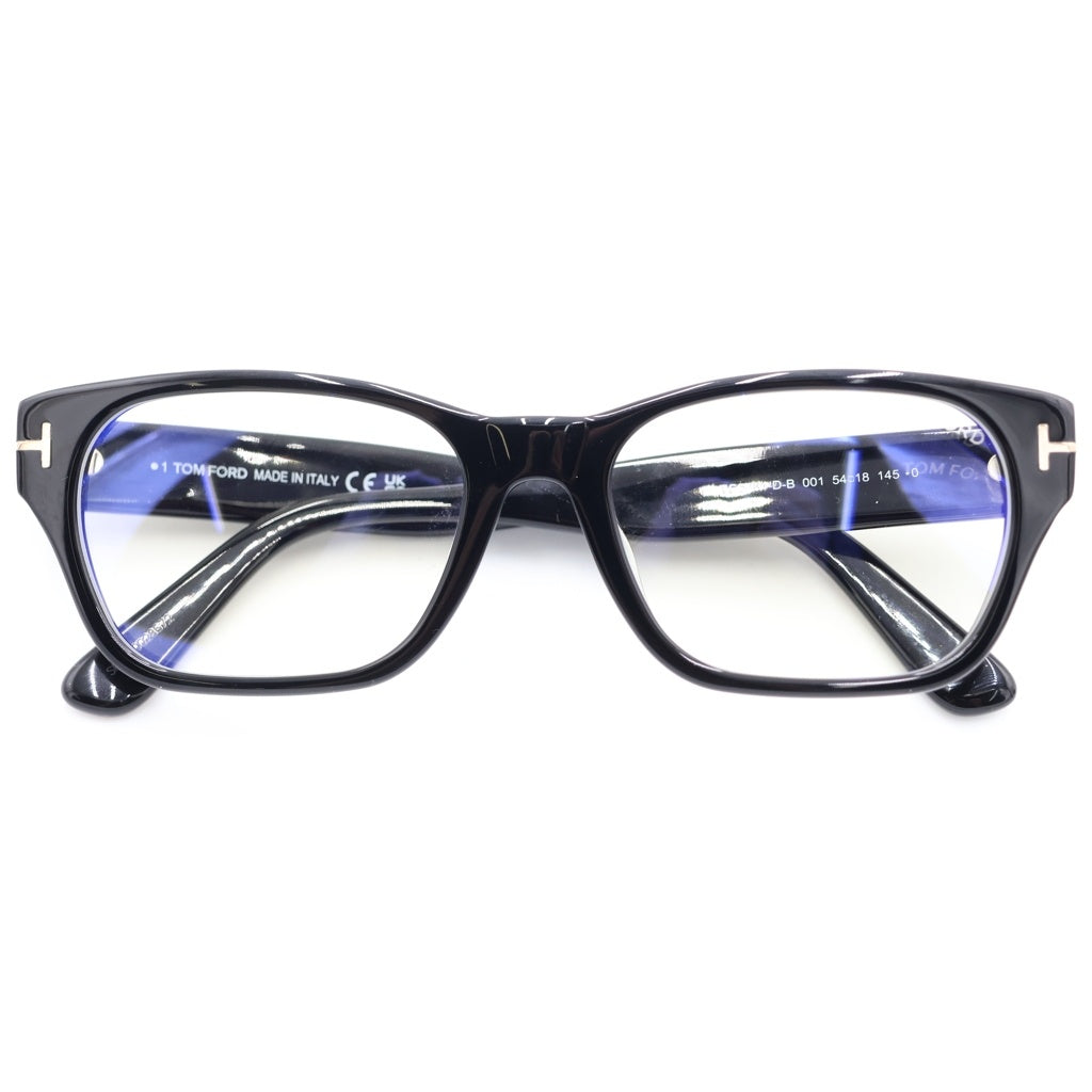 TOM FORD(トムフォード) TF5781-D-B アジアンフィット スクエアフレーム クリアレンズ サングラス メガネ ブラック
