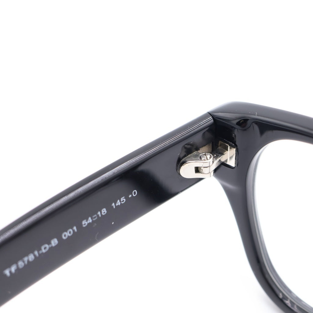 TOM FORD(トムフォード) TF5781-D-B アジアンフィット スクエアフレーム クリアレンズ サングラス メガネ ブラック
