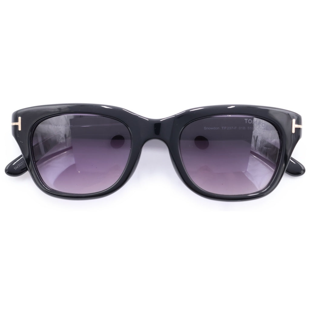 TOM FORD(トムフォード) SNOWDON スノードン ウェリントンフレーム カラーレンズ サングラス メガネ ブラック TF237-F レディース