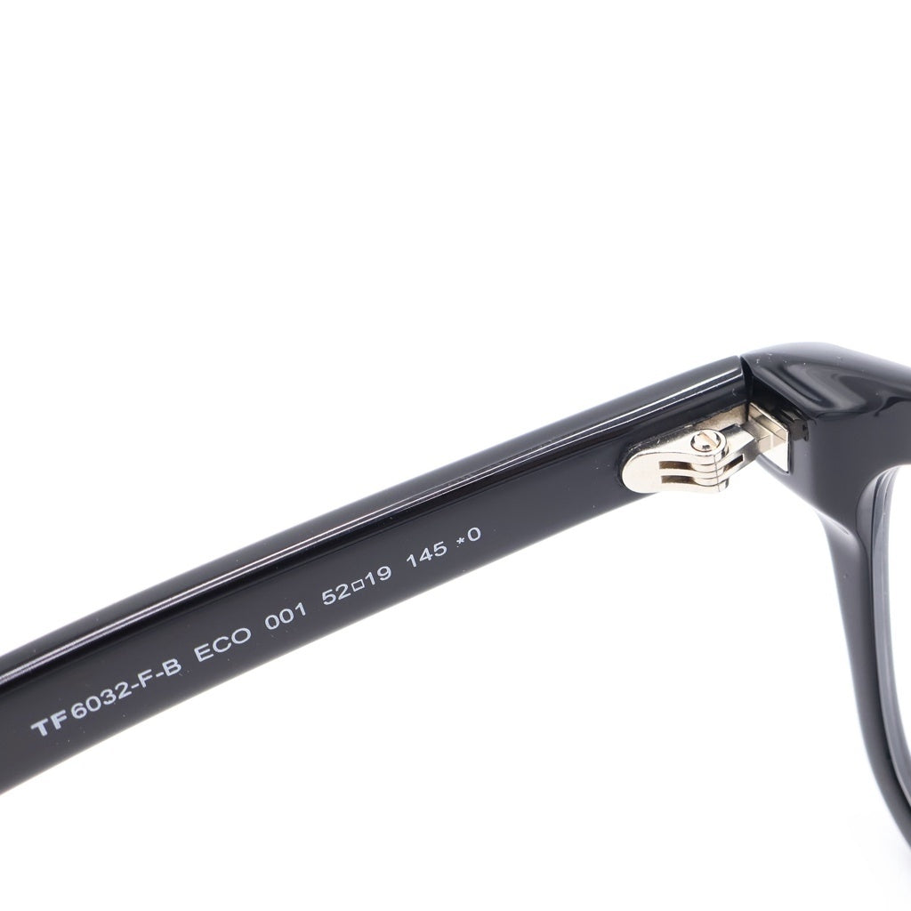 TOM FORD(トムフォード) TF6032-F-B アジアンフィット スクエアフレーム クリアレンズ サングラス メガネ ブラック