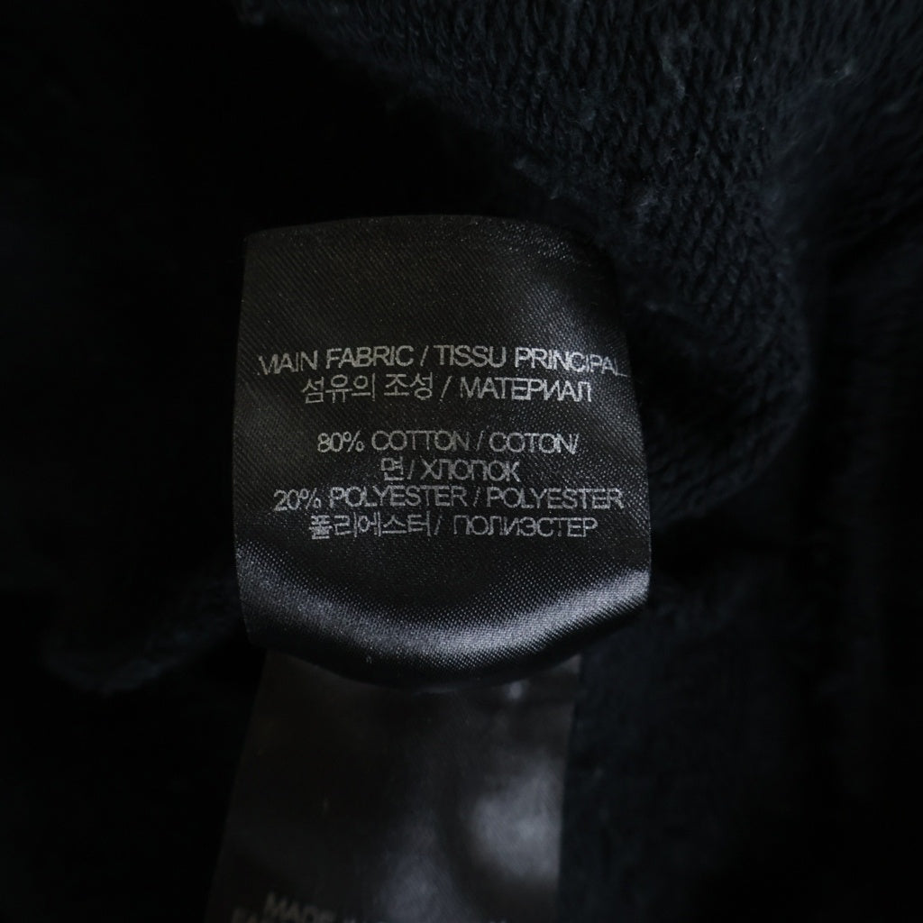 VETEMENTS(ヴェトモン) MY NAME IS HOODIE マイネームイズ オーバーサイズフーディ プルオーバーパーカー ブラック UE54HD340B