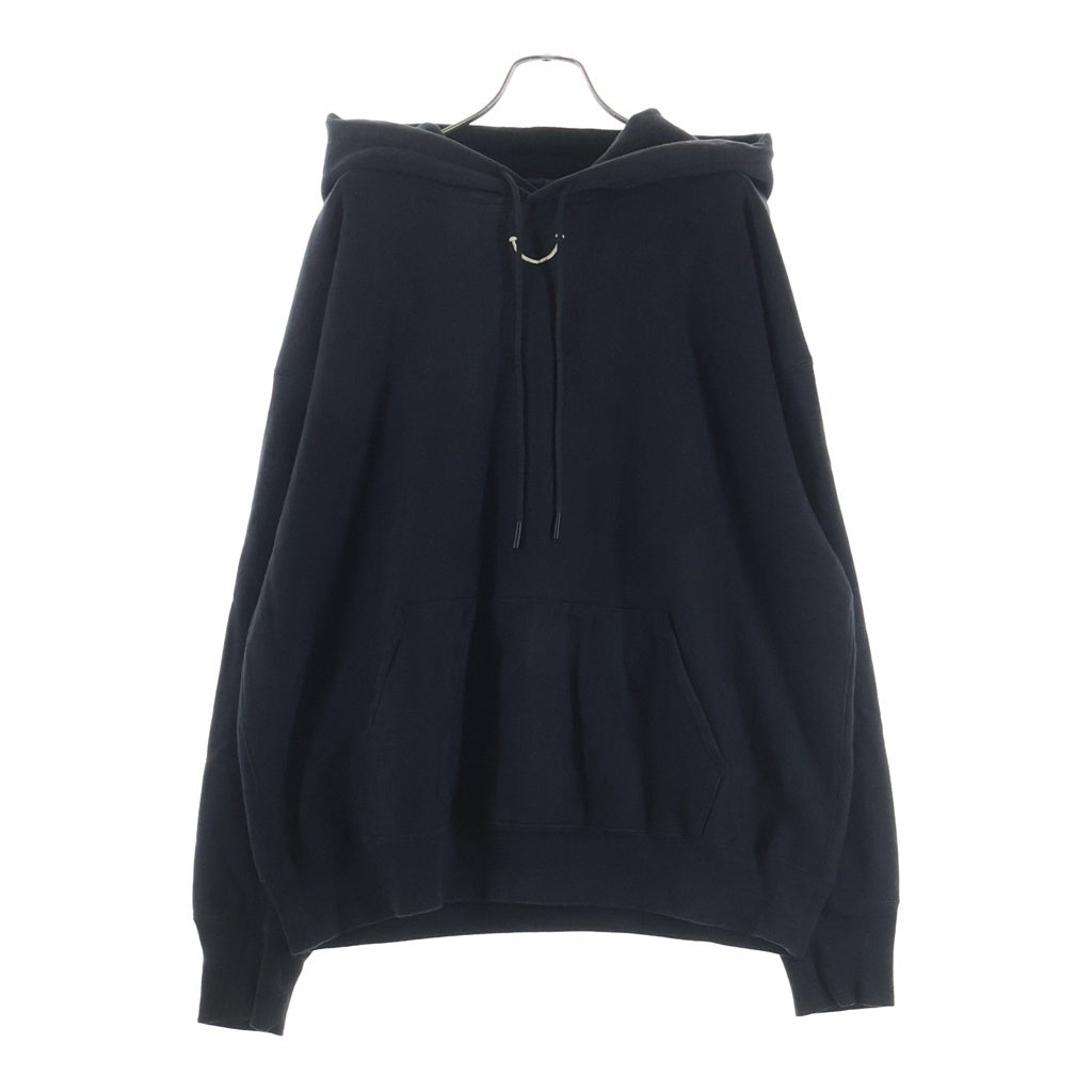 READY MADE(レディメイド) 23AW SMILE HOODIE スマイルフーディー バックロゴプリント プルオーバーパーカー ブラック RE-CO-BK-00-00-245
