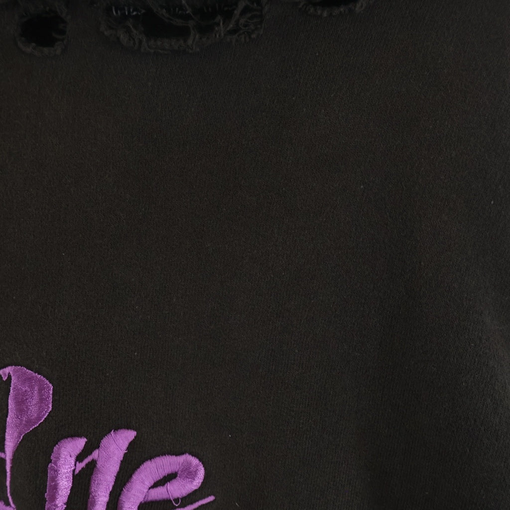 cvtvlist(カタリスト) 22AW ×MYne LOGO USUAL HOODIE マイン 刺繍ロゴ フーディー プルオーバーパーカー ブラウン GCLHD104