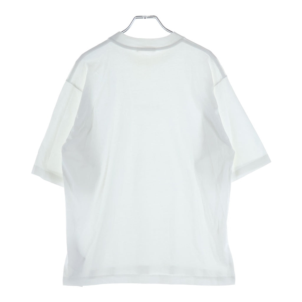 MARNI(マルニ) フロントロゴプリント クルーネックミドルスリーブTシャツ カットソー ホワイト THJE0263P1