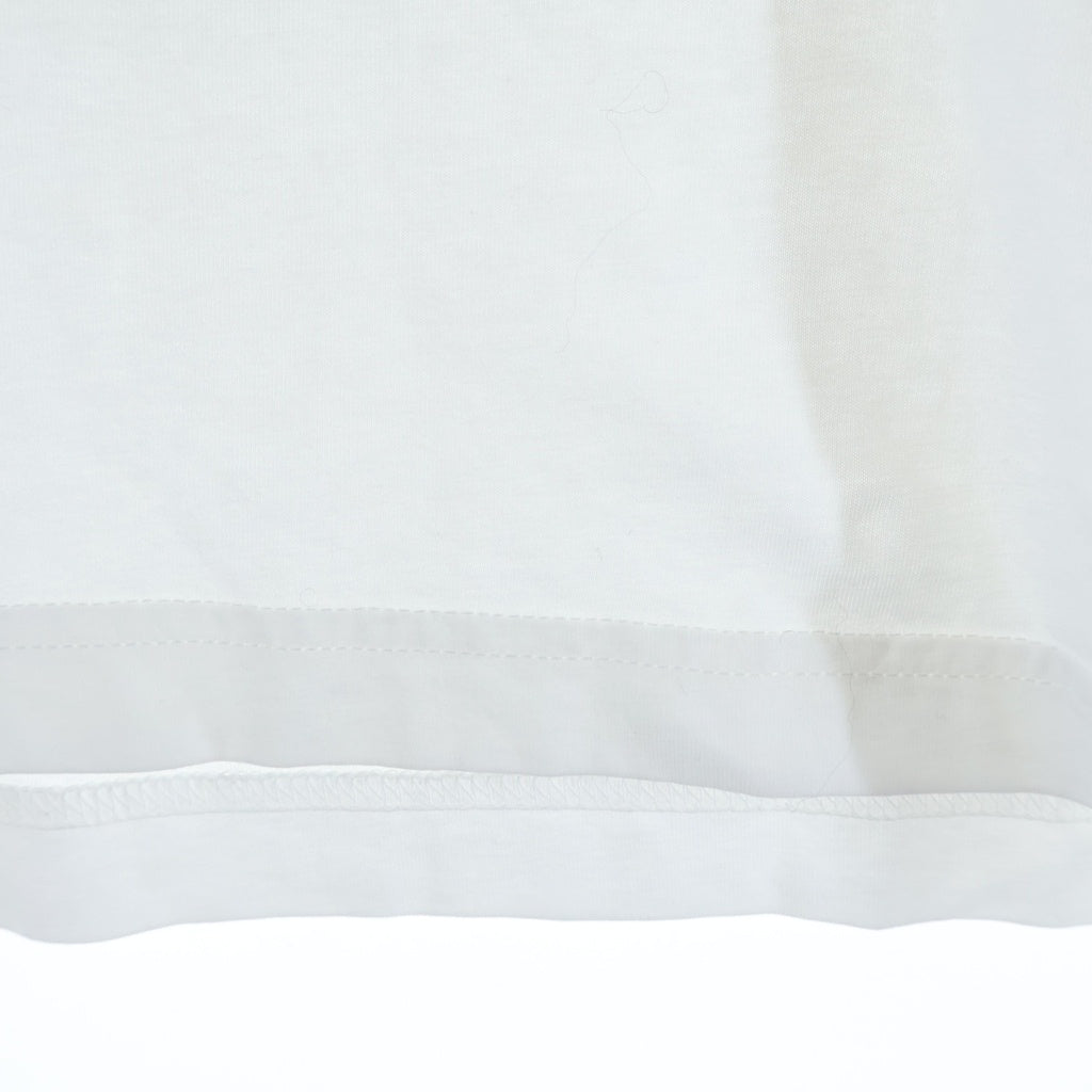 MARNI(マルニ) フロントロゴプリント クルーネックミドルスリーブTシャツ カットソー ホワイト THJE0263P1