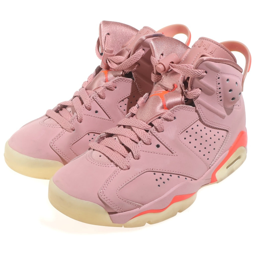 NIKE(ナイキ) WMNS AIR JORDAN 6 RETRO ALEALI MAY A ウィメンズ エアジョーダン6 レトロ アレイリ メイ ハイカットスニーカー ピンク US6/23cm CI0550-600 レディース