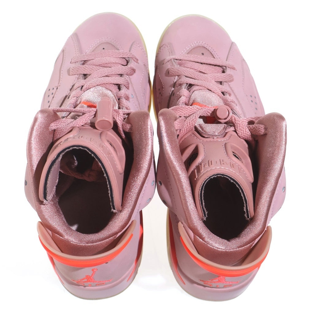 NIKE(ナイキ) WMNS AIR JORDAN 6 RETRO ALEALI MAY A ウィメンズ エアジョーダン6 レトロ アレイリ メイ ハイカットスニーカー ピンク US6/23cm CI0550-600 レディース