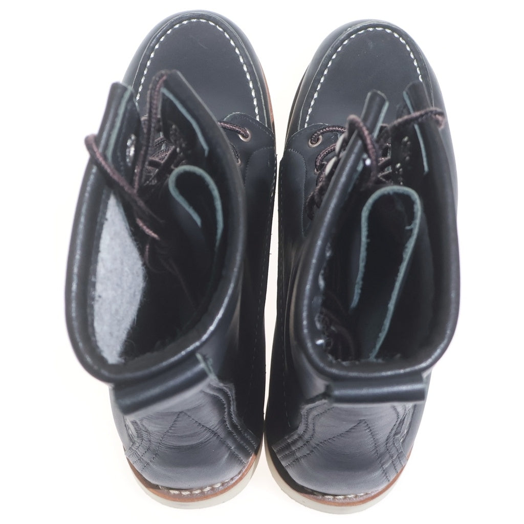 RED WING(レッド ウイング) WMNS 8 INCH WINTER MOC USA製 ウィメンズ 8インチ ウィンターモック レザーシューズ ブーツ レディース ブラック US5.5/Bワイズ 3424