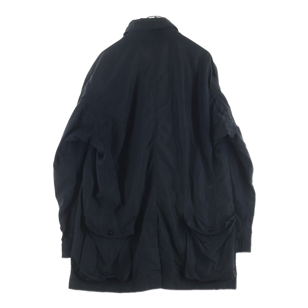 STONE ISLAND(ストーンアイランド) MICRO REPS JACKET マイクロレップス ナイロン ジップアップジャケット コート ブラック 701541222