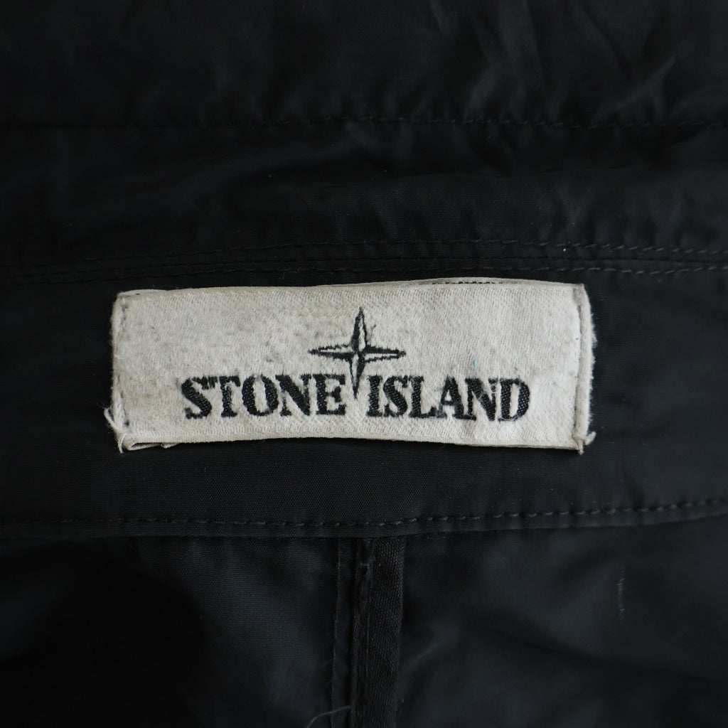 STONE ISLAND(ストーンアイランド) MICRO REPS JACKET マイクロレップス ナイロン ジップアップジャケット コート ブラック 701541222