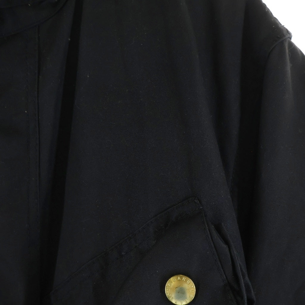Barbour(バブアー) INTERNATIONAL ORIGINAL OILED JACKET インターナショナルオリジナル ジップアップオイルジャケット ブラック 1702244