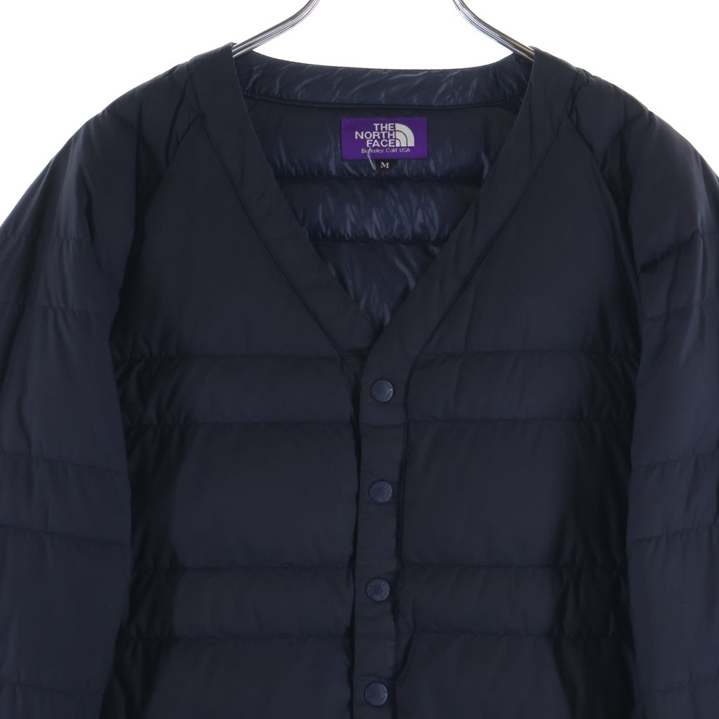 THE NORTH FACE PURPLE LABEL(ノースフェイスパープルレーベル) 光電子 ノーカラー インナーダウンジャケット ネイビー ND2461N