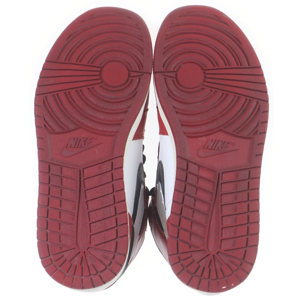 NIKE(ナイキ) 【観賞用 2015年製】AIR JORDAN 1 RETRO HIGH OG CHICAGO エアジョーダン1 レトロ シカゴ ハイカットスニーカー レッド/ホワイト US10.5/28.5cm 555088-101