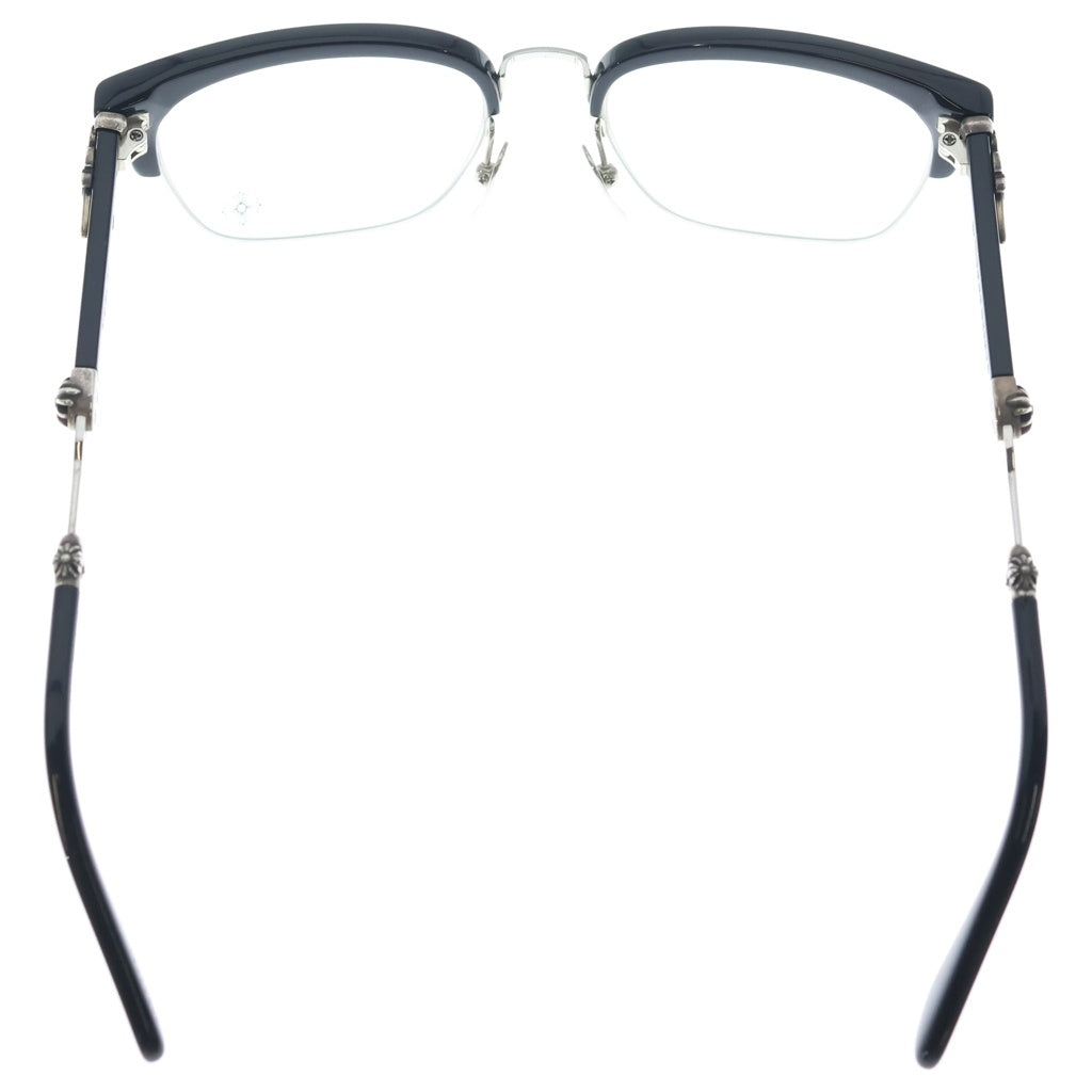 CHROME HEARTS(クロムハーツ) EVAGILIST エヴァンジェリスト ダガーテンプル ウェリントンフレーム メガネ サングラス ブラック