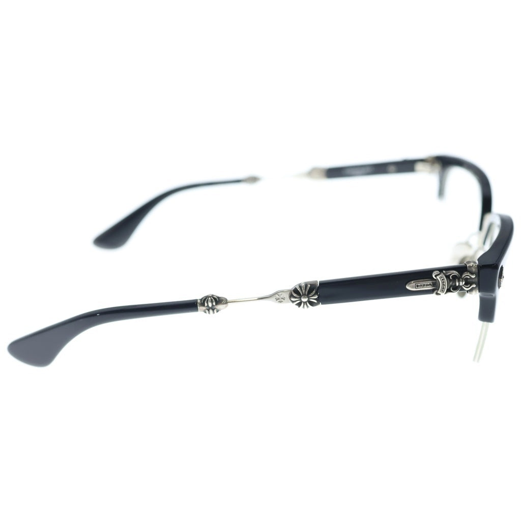CHROME HEARTS(クロムハーツ) EVAGILIST エヴァンジェリスト ダガーテンプル ウェリントンフレーム メガネ サングラス ブラック