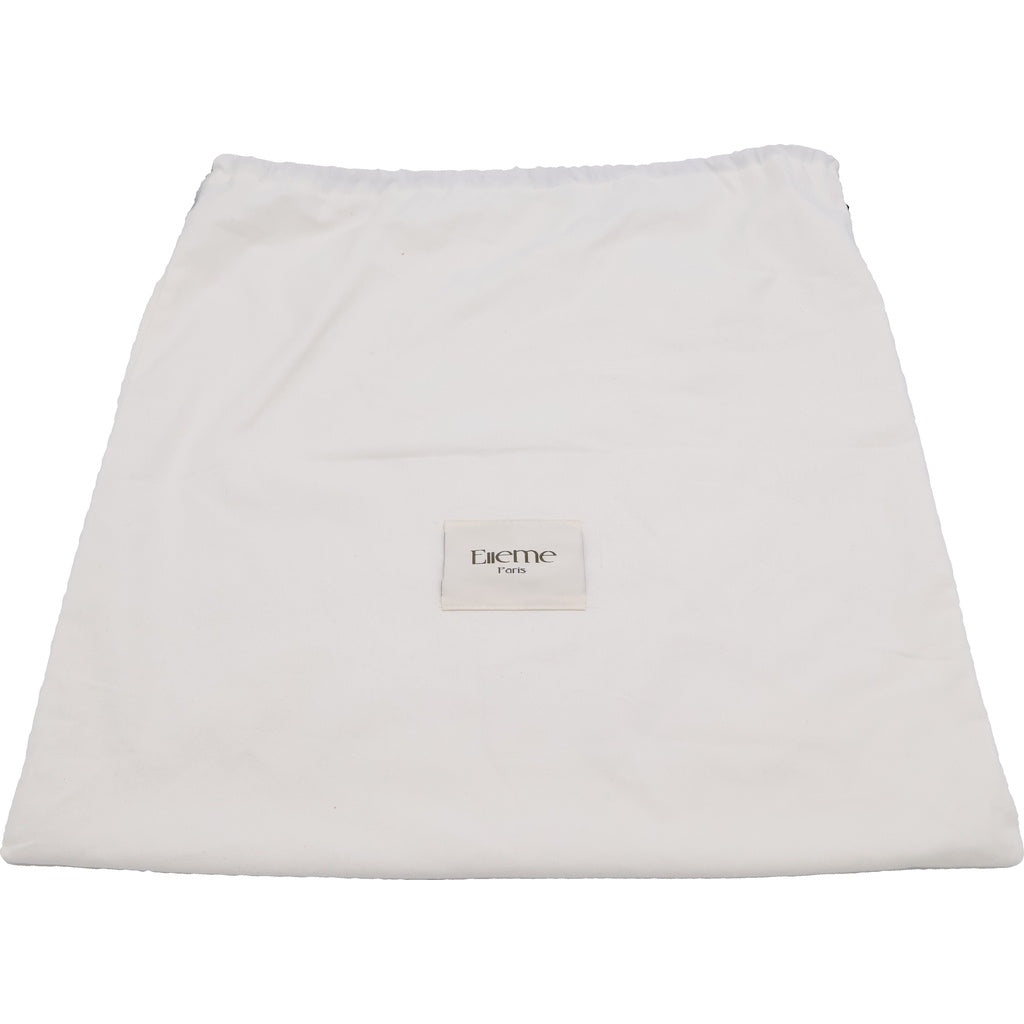 NO BRAND(ノーブランド) Elleme Paris Vosges Canvas エレメ パリ ヴォージュ キャンバス レザー切り替え ショルダーバッグ ベージュ/ブラック レディース