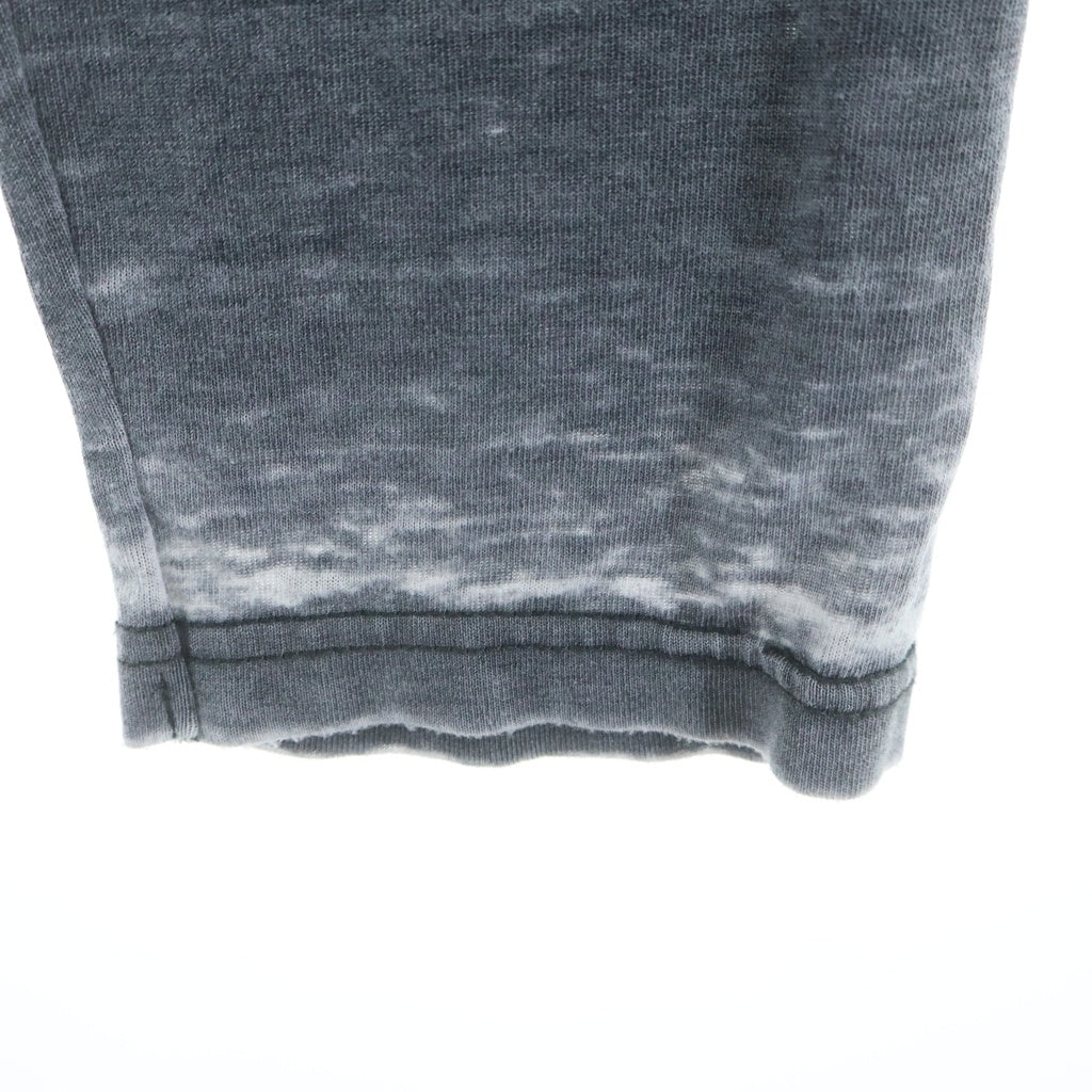 DIESEL(ディーゼル) 26SS T-JORI-A LONG-SLEEVE T-SHIRT WITH GRAPHIC MOTIF グラフィック クルーネック コットン 長袖Tシャツ ロングスリーブ グレー A23002-0WECN