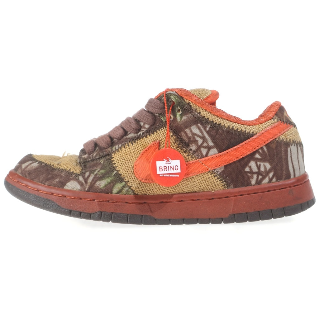 NIKE SB(ナイキエスビー) 【観賞用 2004年製】DUNK LOW PRO REESE FORBES HUNTER ダンクプロ リースフォーブス ハンター ローカットスニーカー ブラウン/オレンジ US8/26cm 304292-281