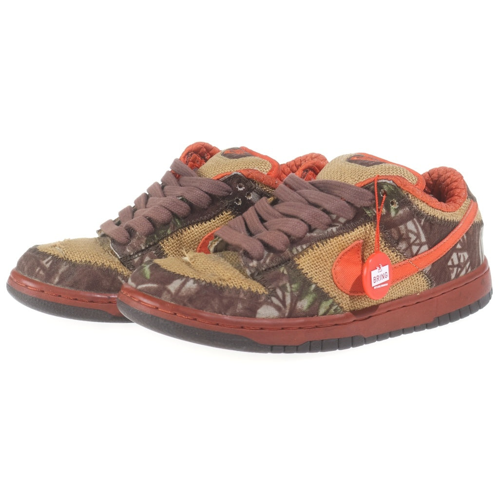 NIKE SB(ナイキエスビー) 【観賞用 2004年製】DUNK LOW PRO REESE FORBES HUNTER ダンクプロ リースフォーブス ハンター ローカットスニーカー ブラウン/オレンジ US8/26cm 304292-281