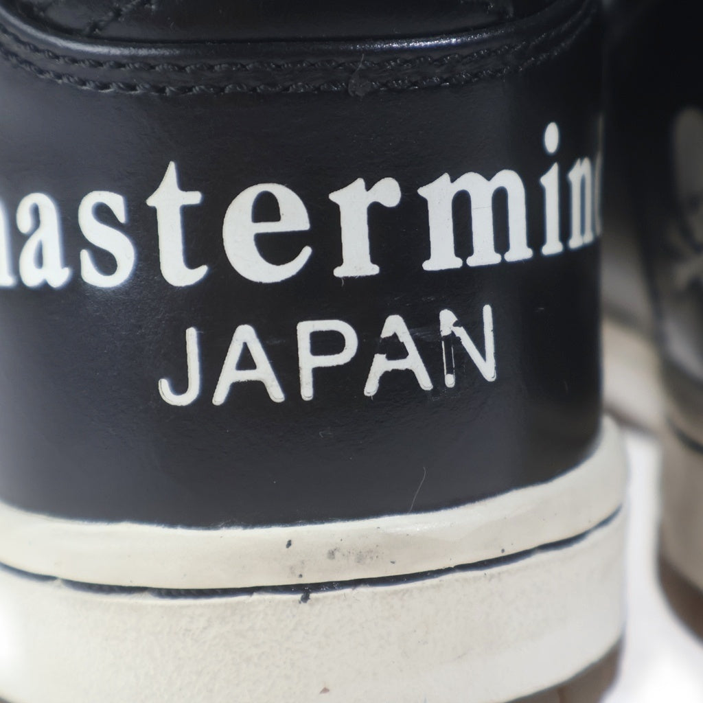 NIKE(ナイキ) 【観賞用 2012年製】 ×mastermind JAPAN DUNK PRM HIGH マスターマインドジャパン ダンク プレミアム ハイカットスニーカー ブラック US7/25cm 583221-090