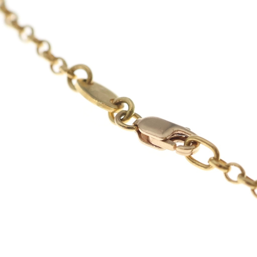 CHROME HEARTS(クロムハーツ) 22K NECKCHAIN R18 ロールチェーンネックレス 18inch ゴールド BCA010